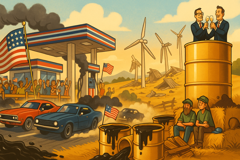 Crush Woke Eco-Tyrant Cabal, Drill Baby Drill